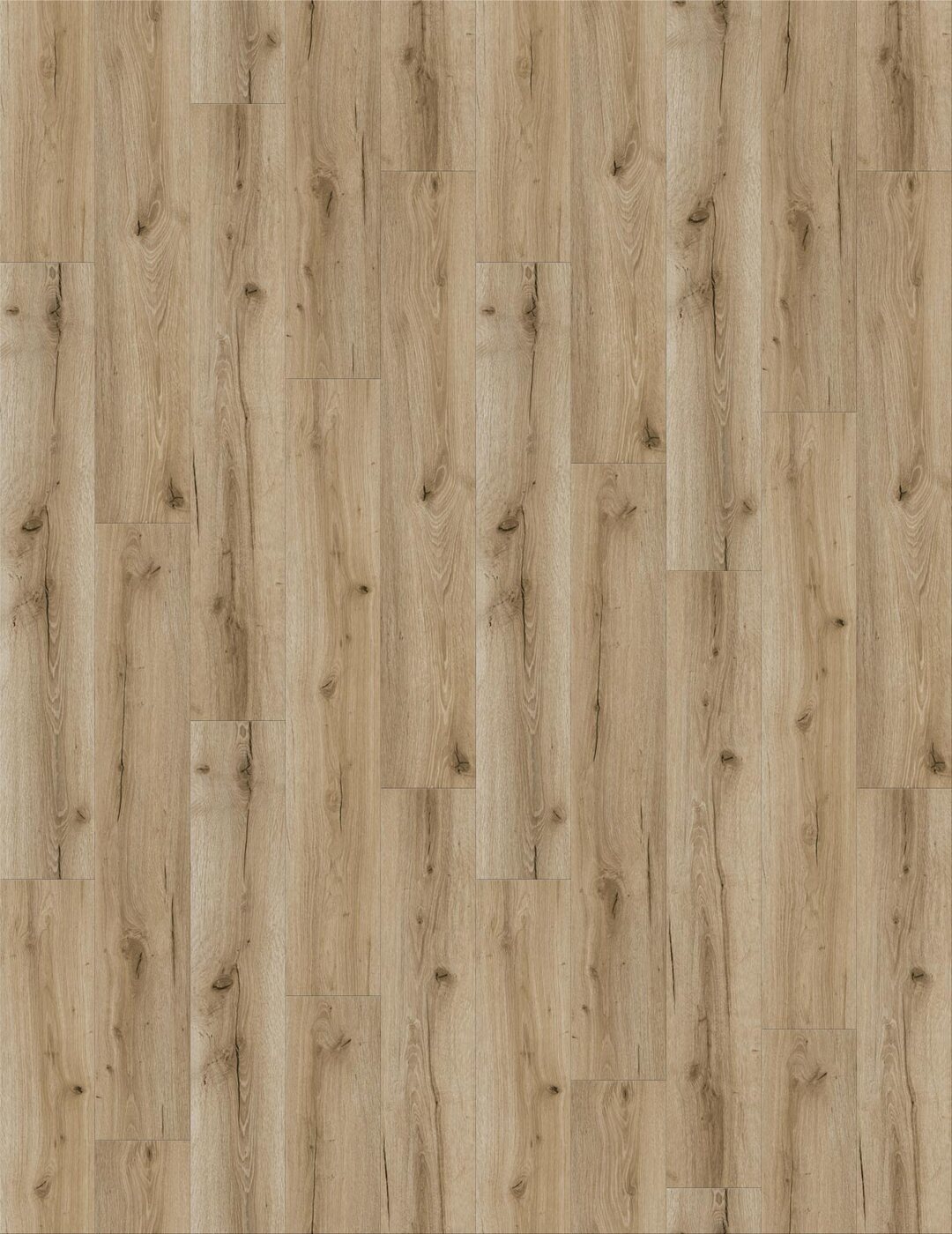 STANLEY wood-look flooring plank surface.